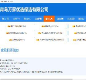 家政服务-青岛万家优选保洁有限公司