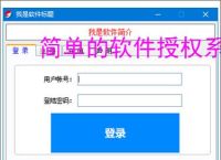 简单的软件授权系统：轻量级解决方案